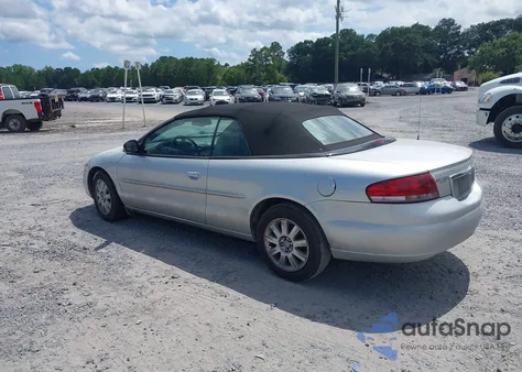 2004 Chrysler Sebring Limited из США, поврежденный, VIN 1C3EL65R44N274290